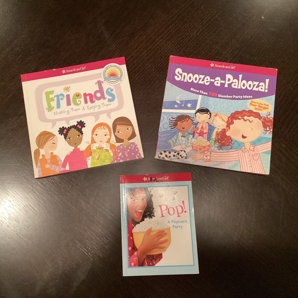 Lot of 3 American Girl books